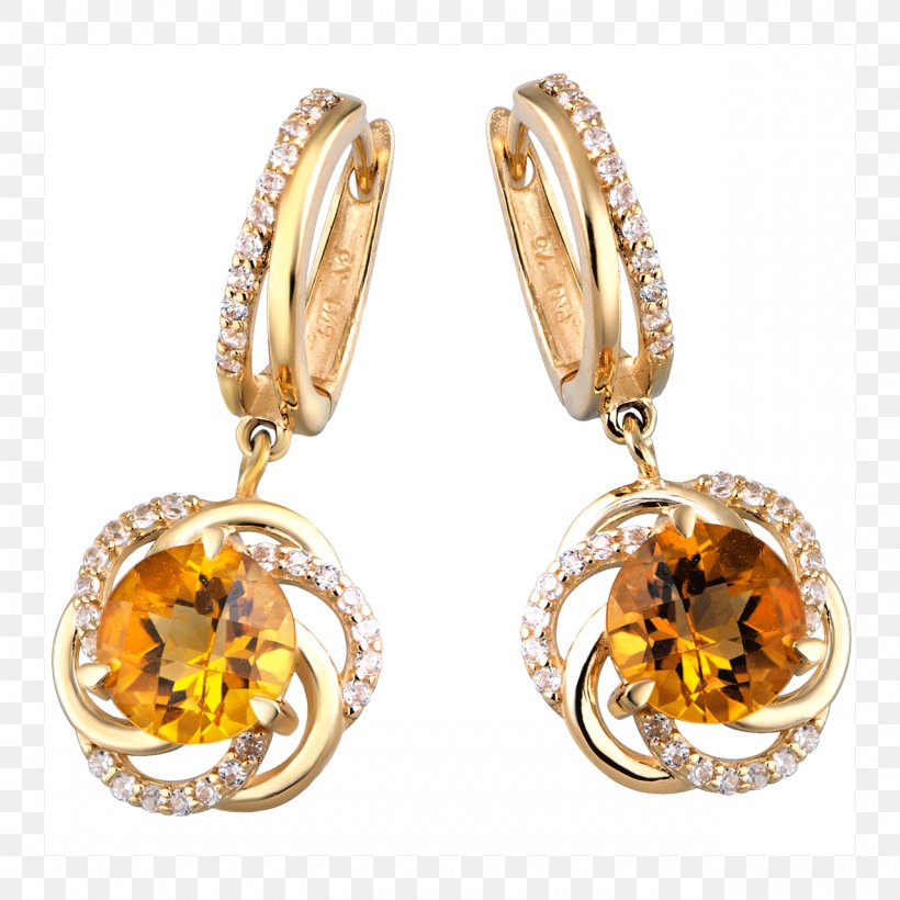 Earring Citrine Gold Body Jewellery, PNG, 1280x1280px, Earring, Amber, Body Jewellery, Body Jewelry, Citrine Download Free