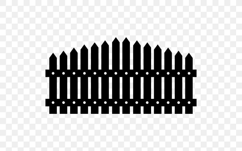 Fence Window Building Wood, PNG, 512x512px, Fence, Black, Black And White, Brand, Building Download Free