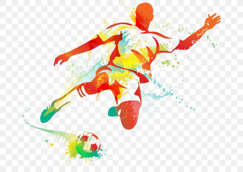 Football Player Wall Decal Goalkeeper, PNG, 700x580px, Football, Art, Ball, Decal, Fictional Character Download Free