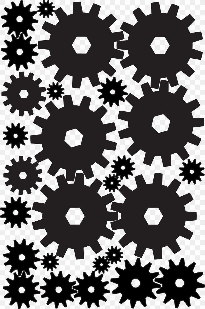 Gear Cost Of Goods Sold, PNG, 4751x7154px, Gear, Black, Black And White, Cost Of Goods Sold, Flora Download Free