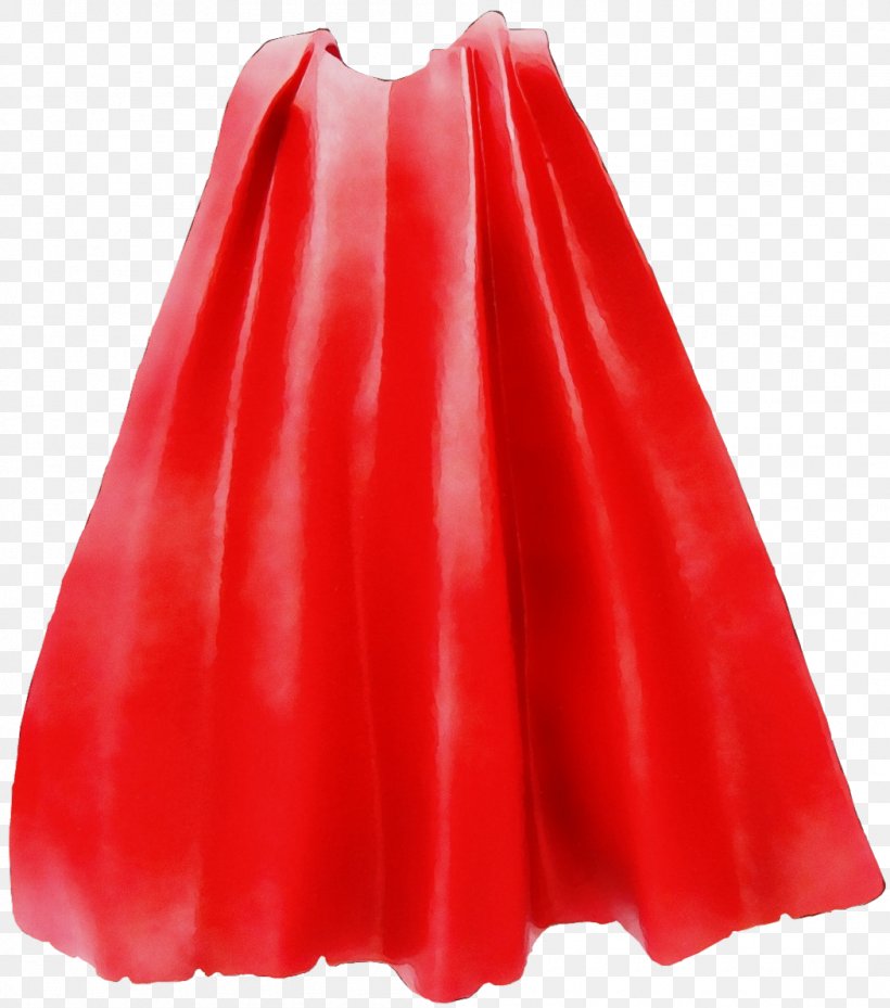Red Clothing Costume A-line Outerwear, PNG, 1050x1190px, Watercolor, Aline, Cape, Clothing, Costume Download Free