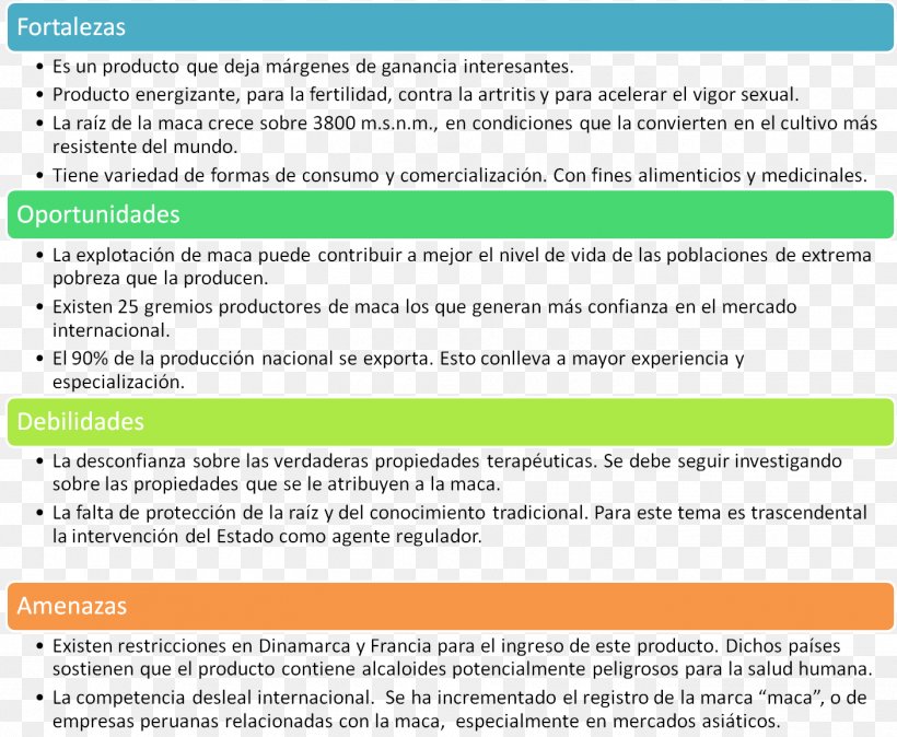 SWOT Analysis Peru Export And Tourism Promotion Board Maca Business, PNG, 1406x1156px, Swot Analysis, Area, Business, Diagram, Document Download Free