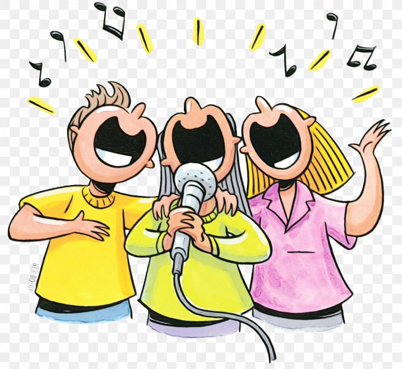 Clip Art Karaoke Image Singing Illustration, PNG, 1347x1239px, Karaoke, Cartoon, Conversation, Gesture, Istock Download Free