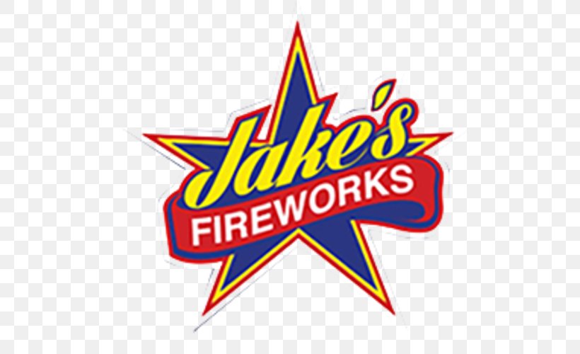 Jake's Fireworks Retail Davenport, PNG, 500x500px, Fireworks, Area, Brand, Davenport, Logo Download Free