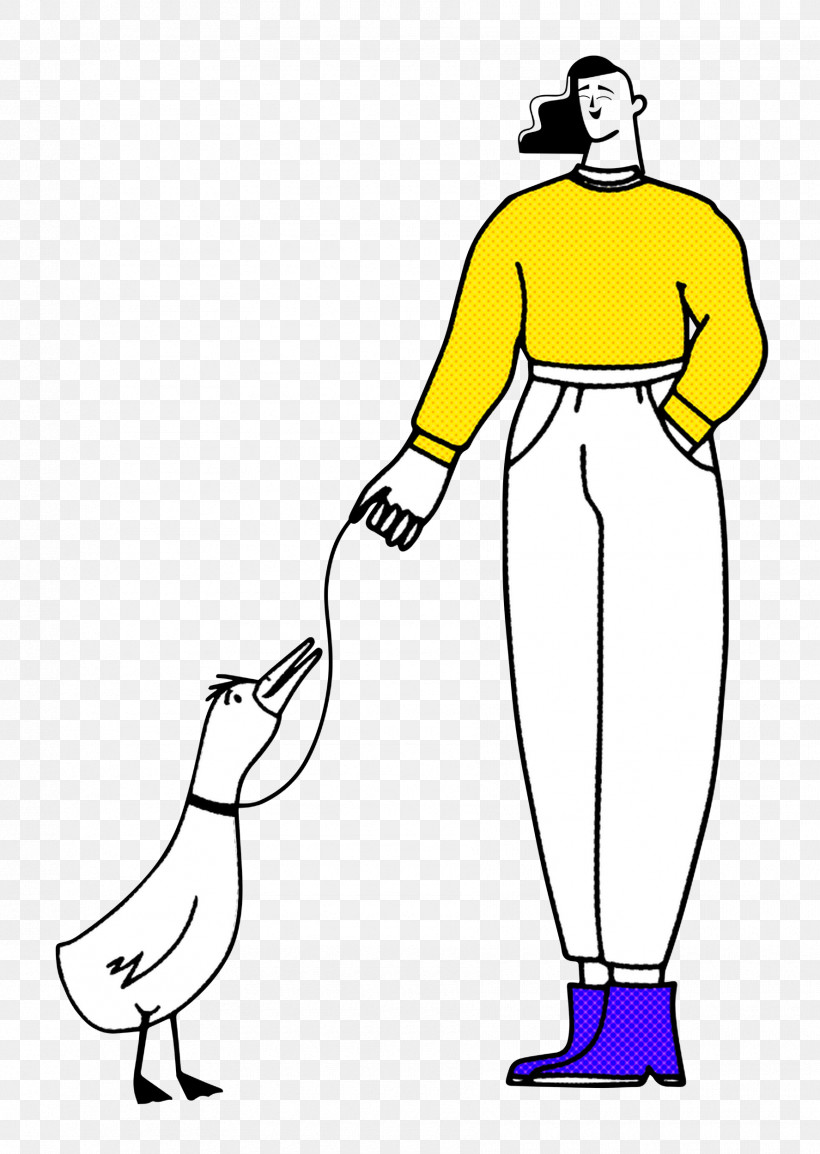 Walking The Duck Talking Duck, PNG, 1775x2500px, Clothing, Cartoon, Hm, Line Art, Shoe Download Free