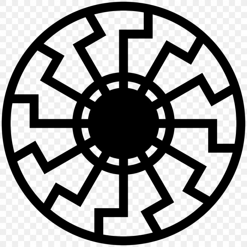 Wewelsburg Black Sun Solar Symbol Sun Cross, PNG, 1024x1024px, Wewelsburg, Area, Ariosophy, Astrological Symbols, Black And White Download Free