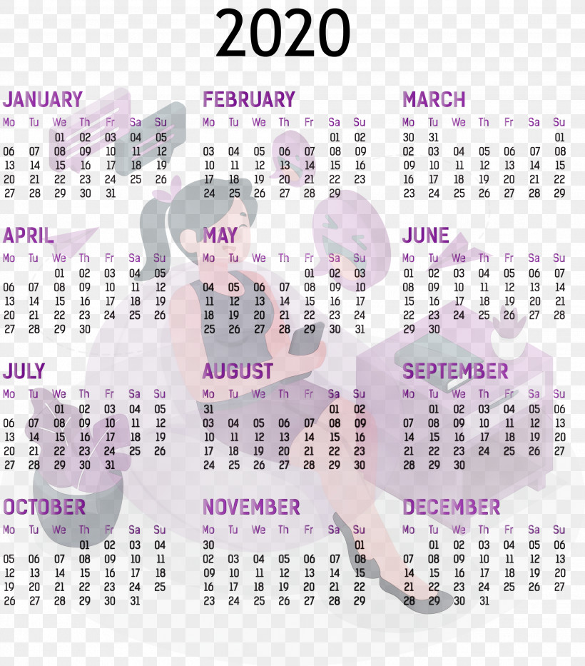 Abuja Enterprise Agency Calendar System Font Purple, PNG, 2634x2999px, 2020 Yearly Calendar, Abuja, Abuja Enterprise Agency, Calendar System, Full Year Calendar 2020 Download Free