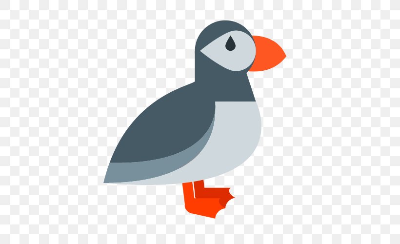 Grass Duck Bird Icon, PNG, 500x500px, Grass Duck, Animal, Apple Icon Image Format, Atlantic Puffin, Beak Download Free