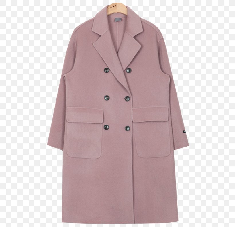 Overcoat Trench Coat Pink M, PNG, 538x793px, Overcoat, Button, Coat, Day Dress, Pink Download Free