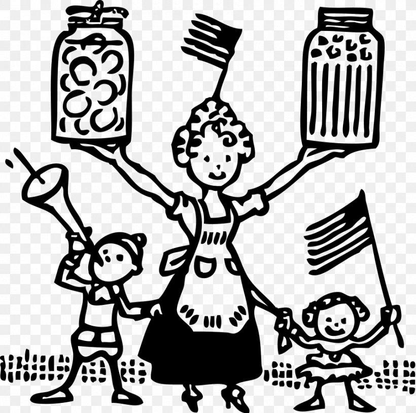 Canning Mason Jar Clip Art, PNG, 900x894px, Canning, Artwork, Black, Black And White, Food Download Free