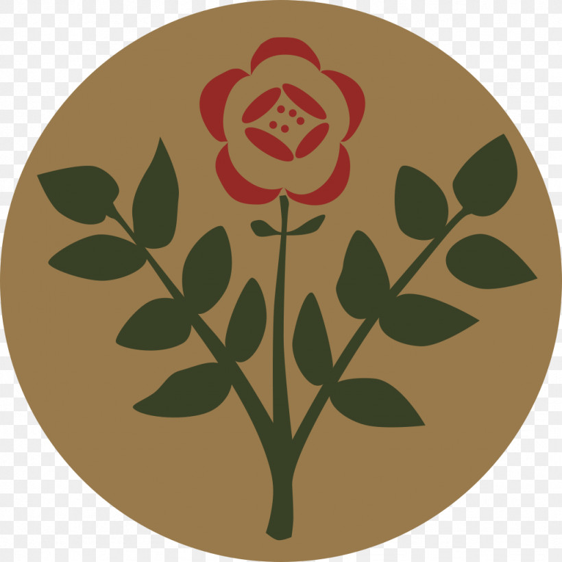 Rose, PNG, 1024x1024px, Plate, Brown, Circle, Dishware, Flower Download Free