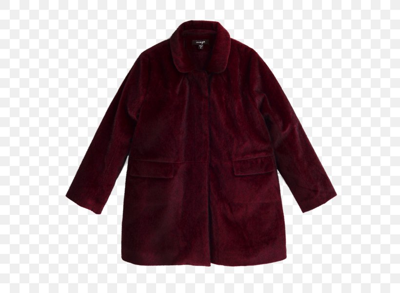 Coat Polar Fleece Jacket Fur Sleeve, PNG, 600x600px, Coat, Fur, Jacket, Maroon, Polar Fleece Download Free