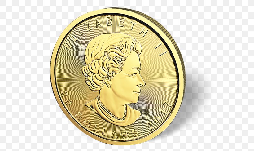 Gold Coin Canadian Gold Maple Leaf Canada, PNG, 600x487px, Coin, American Gold Eagle, Bullion, Bullion Coin, Canada Download Free