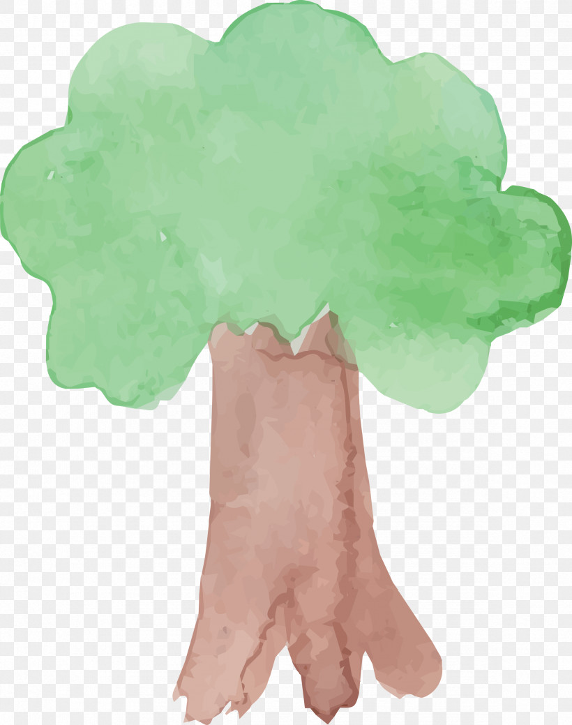 Green Symbol Plant, PNG, 2366x2999px, Watercolor Tree, Green, Plant, Symbol Download Free