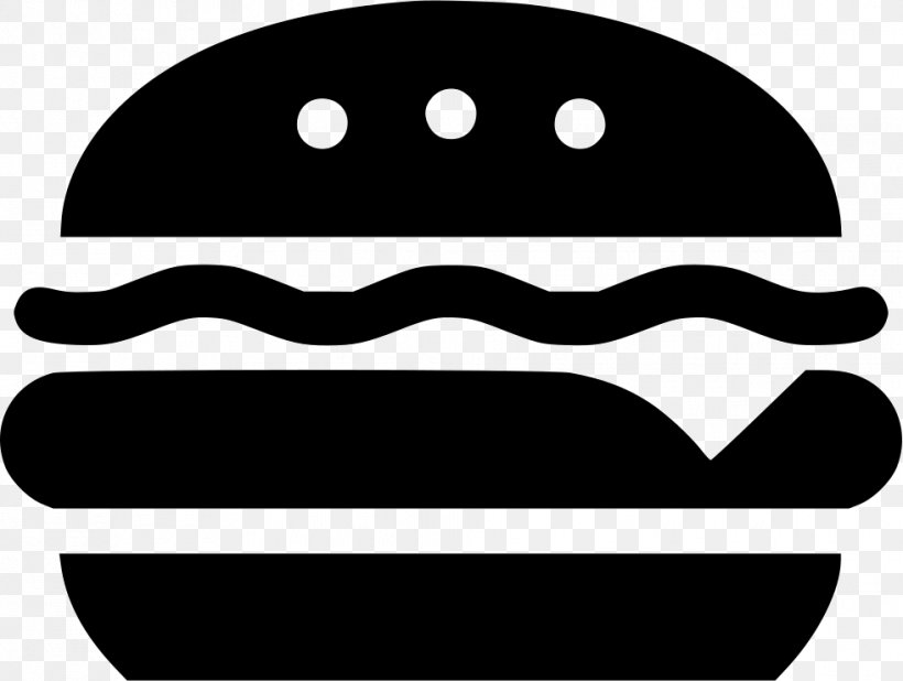 Hamburger Barbecue Cheeseburger Fast Food Bratwurst, PNG, 981x740px, Hamburger, Area, Artwork, Barbecue, Black Download Free