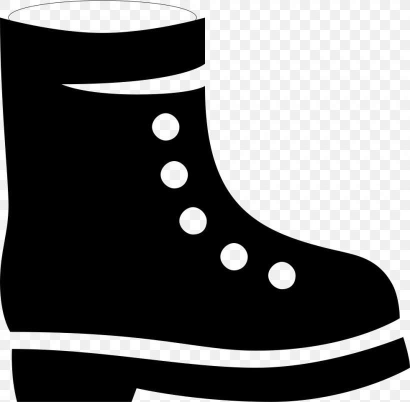 Boot Shoe, PNG, 980x961px, Boot, Area, Black, Black And White, Clothing Download Free