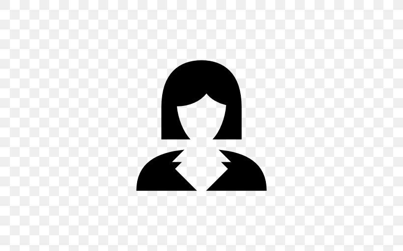Woman Female Desktop Wallpaper Clip Art, PNG, 512x512px, Woman, Black, Black And White, Female, Logo Download Free