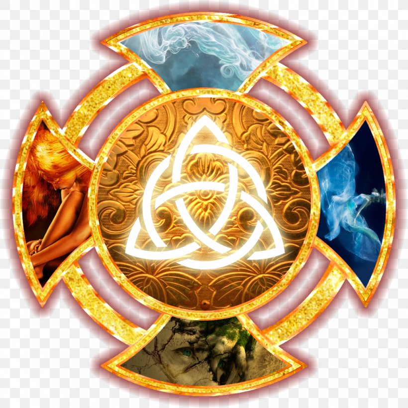 Classical Element Elemental Earth Fire Magic, PNG, 1030x1030px