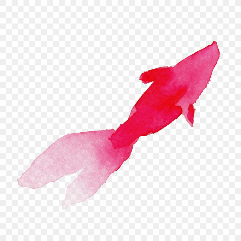 Feather, PNG, 1000x1000px, Watercolor Fish, Feather, Finger, Magenta, Paint Download Free