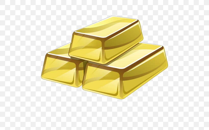 Gold Bar Ingot Bullion, PNG, 512x512px, Gold Bar, Bullion, Gold, Gold As An Investment, Ingot Download Free