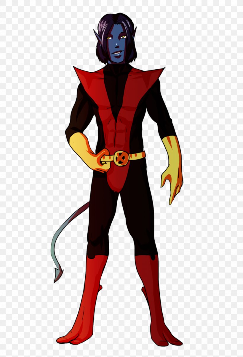 Nightcrawler Azazel Toad Gambit X-Men, PNG, 1700x2500px, Nightcrawler, Art, Azazel, Bamf, Costume Download Free