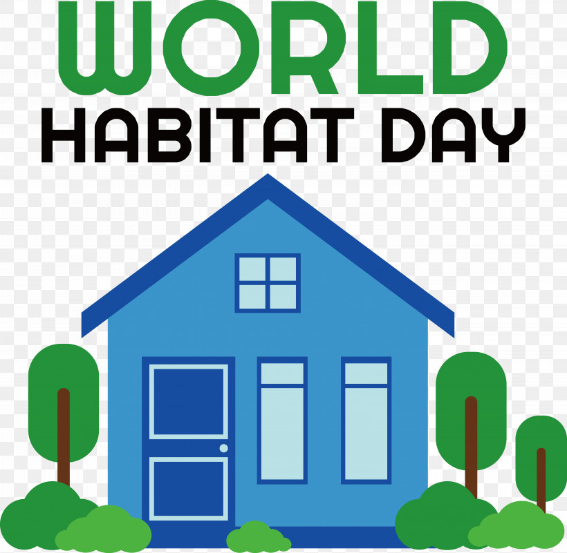World World Habitat Day Global Village Logo Vector, PNG, 5482x5361px, World, Global Village, Habitat, House, Human Habitat Download Free
