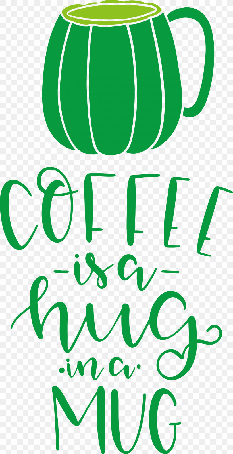 Coffee Is A Hug In A Mug Coffee, PNG, 1543x2999px, Coffee, Behavior, Leaf, Line, Logo Download Free