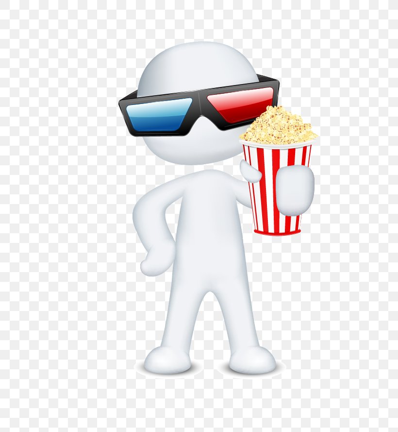 Popcorn Euclidean Vector Royalty-free Illustration, PNG, 787x889px, Popcorn, Character, Drawing, Eyewear, Film Download Free