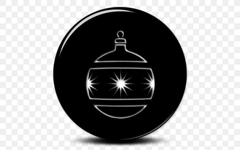 Symbol Christmas Ornament, PNG, 512x512px, Symbol, Black And White, Button, Christmas, Christmas Ornament Download Free