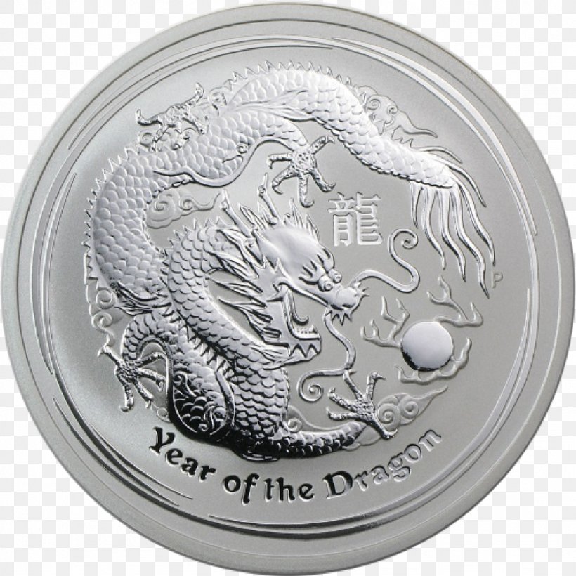 Perth Mint Silver Coin Bullion Coin, PNG, 1024x1024px, Perth Mint, Australia, Australian Lunar, Australian Silver Kookaburra, Australian Twodollar Coin Download Free