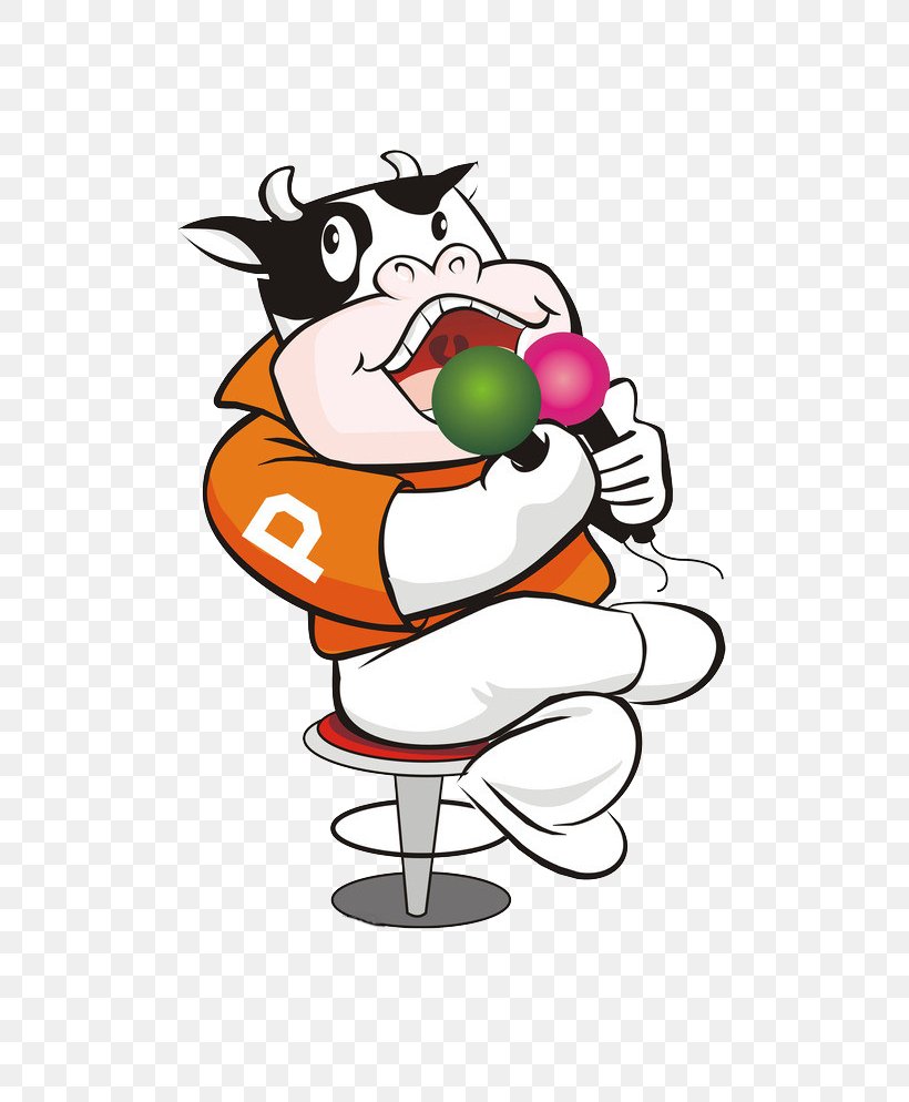 Cattle Cartoon Animation, PNG, 750x994px, Watercolor, Cartoon, Flower, Frame, Heart Download Free