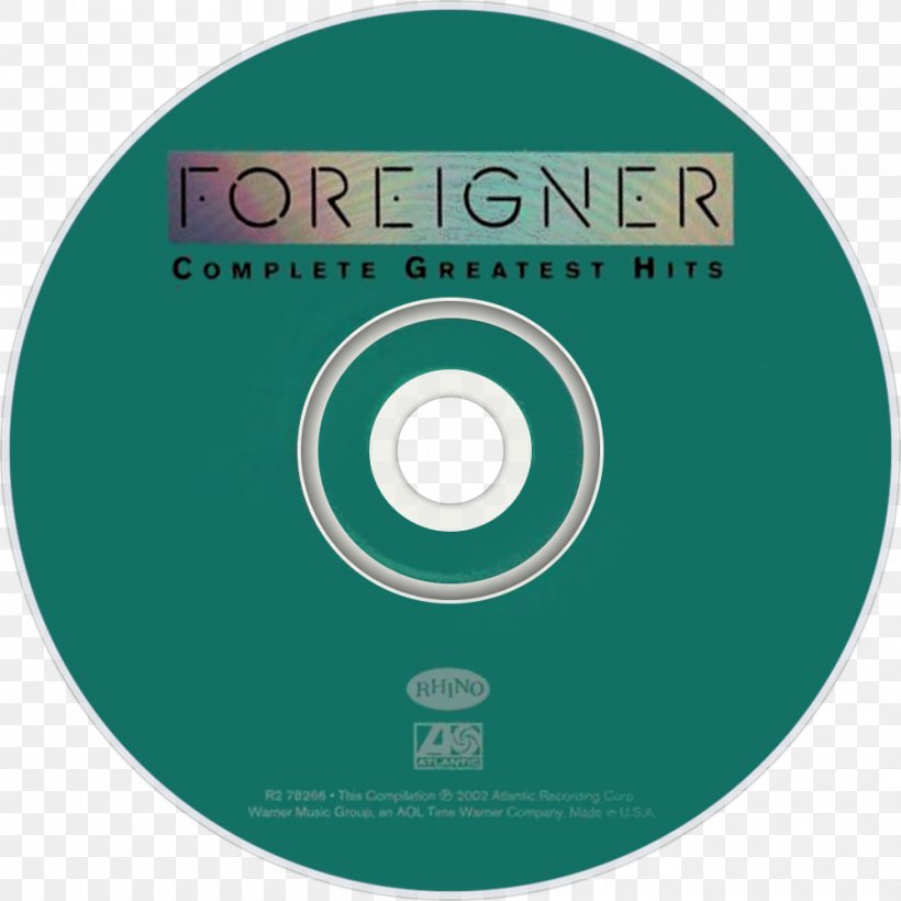 Compact Disc Complete Greatest Hits Foreigner Greatest Hits Album, PNG, 1000x1000px, Watercolor, Cartoon, Flower, Frame, Heart Download Free