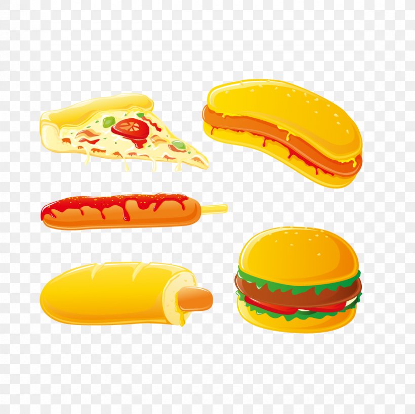 Hamburger Hot Dog Pizza Sausage Fast Food, PNG, 1181x1181px, Hamburger, Cheese, Cheeseburger, Fast Food, Finger Food Download Free