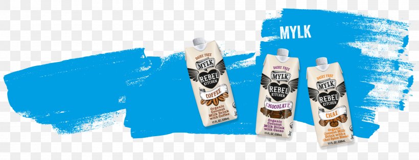 Plant Milk Smoothie Coconut Milk Organic Food, PNG, 2600x999px, Plant Milk, Blue, Brand, Coconut, Coconut Milk Download Free