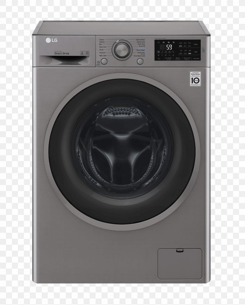 Washing Machines Home Appliance LG Electronics Clothes Dryer, PNG, 1894x2362px, Washing Machines, Clothes Dryer, Combo Washer Dryer, Direct Drive Mechanism, Dishwasher Download Free
