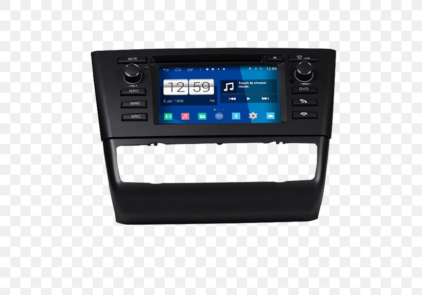 BMW 1 Series BMW 3 Series Car GPS Navigation Systems, PNG, 600x574px, Bmw 1 Series, Android, Audio Receiver, Automotive Head Unit, Bmw Download Free