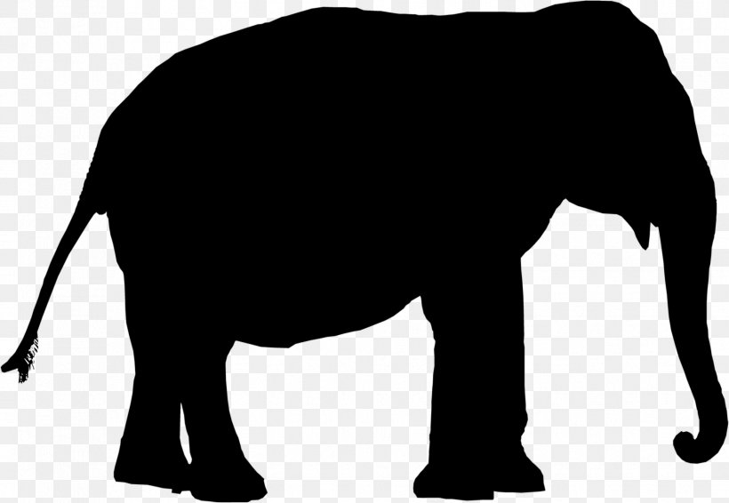 Indian Elephant African Elephant Cattle Mammal Clip Art, PNG, 1753x1210px, Indian Elephant, African Elephant, Animal, Animal Figure, Black Download Free