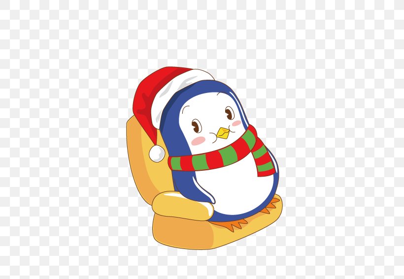 Penguin Cartoon Christmas, PNG, 567x567px, Penguin, Art, Bird, Cartoon, Christmas Download Free
