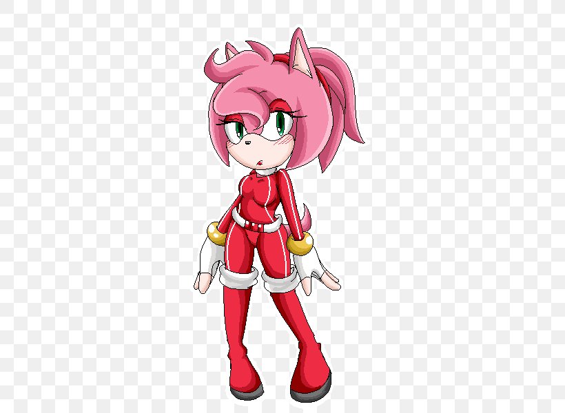 Amy Rose Ariciul Sonic Sonic The Hedgehog Pixel Art Silver The Hedgehog, PNG, 500x600px, Watercolor, Cartoon, Flower, Frame, Heart Download Free