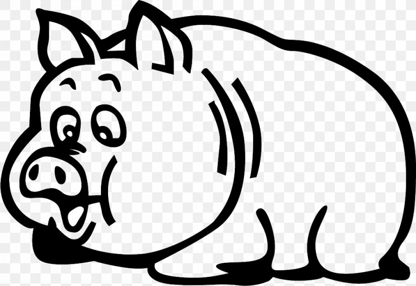 Domestic Pig Cartoon McDull, PNG, 1001x690px, Domestic Pig, Area, Art, Avatar, Black Download Free