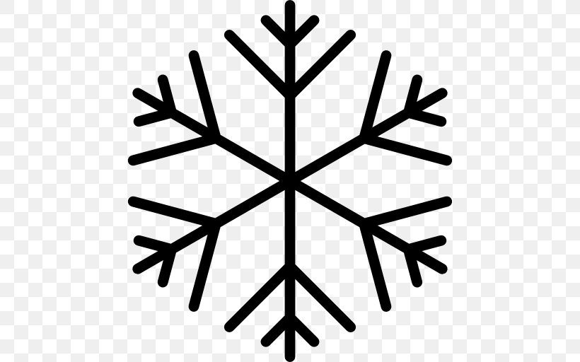 Snowflake Freezing, PNG, 512x512px, Snowflake, Black And White, Flat Design, Freezing, Frozen Food Download Free