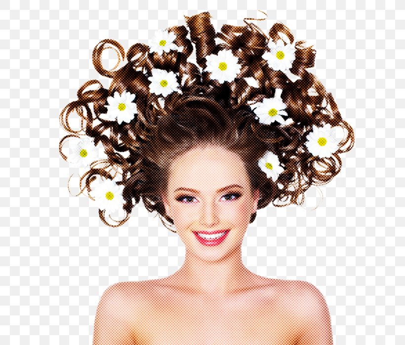 Hair Face Beauty Hairstyle Head, PNG, 655x700px, Hair, Beauty, Face, Flower, Forehead Download Free