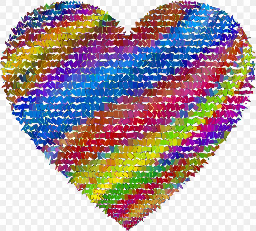 Heart Mosaic Romance Film Sticker, PNG, 2383x2149px, Heart, Art, Color, Film, Glitter Download Free