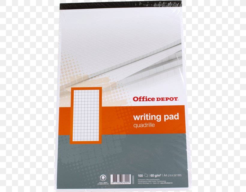 Paper Notebook Office Depot A4 Business Cards, PNG, 640x640px, Paper, Brand, Business Cards, Material, Notebook Download Free