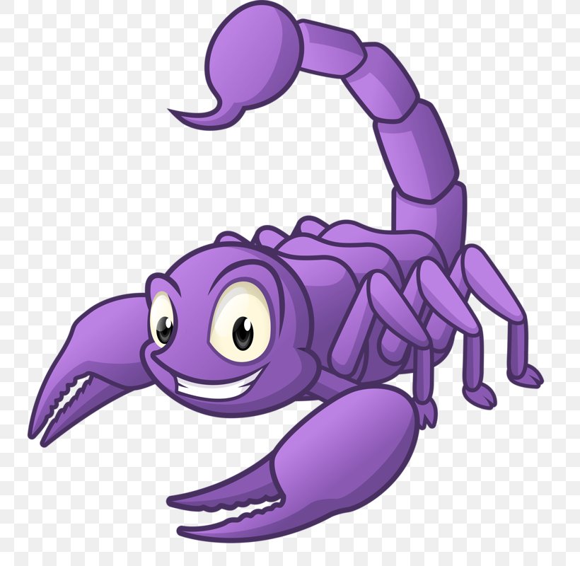 cute scorpion clipart