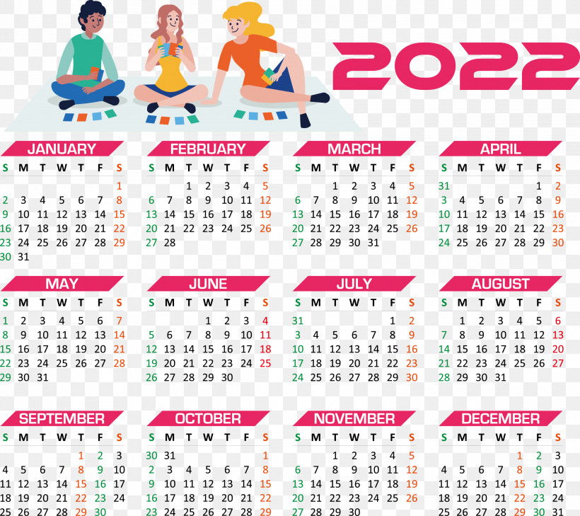 2022 Calendar Year 2022 Calendar Yearly 2022 Calendar, PNG, 3000x2670px, Calendar System, Company, Enterprise, Footage, Royaltyfree Download Free