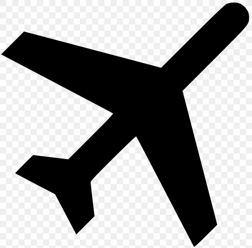 Airplane Flight Clip Art, PNG, 888x876px, Airplane, Air Travel, Aircraft, Black And White, Flight Download Free