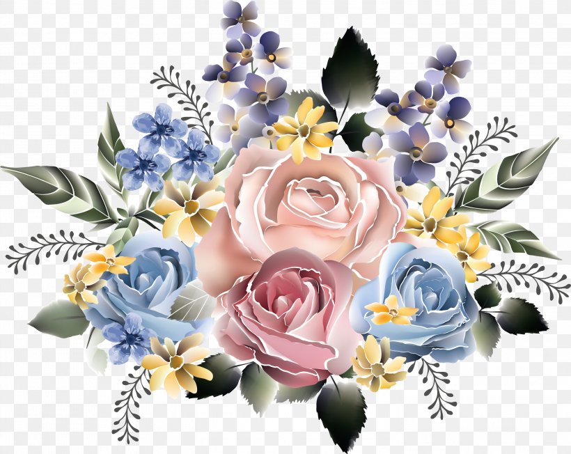 Flower Decoupage Paper Watercolor Painting, PNG, 2944x2343px, Flower, Art, Blume, Cut Flowers, Decoupage Download Free