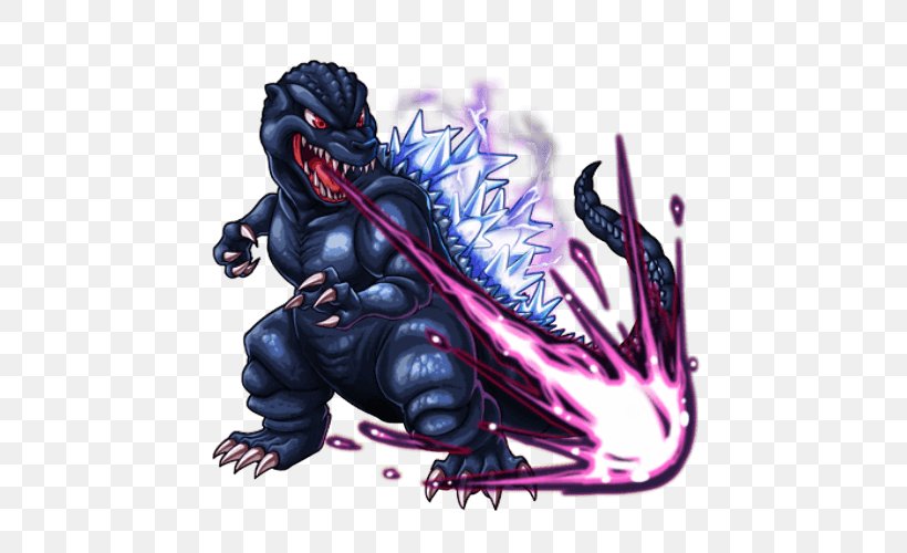 Godzilla Monster X Monster Strike Gigan King Kong, PNG, 500x500px, Godzilla, Dragon, Fictional Character, Film, Gigan Download Free