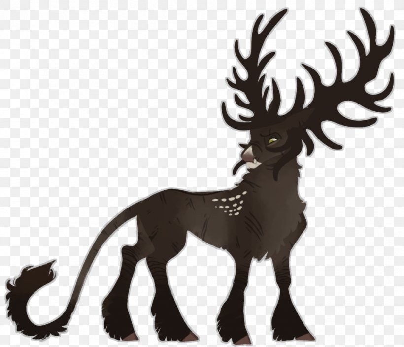 Reindeer Elk Horse Fauna Mammal, PNG, 964x828px, Reindeer, Antler, Character, Deer, Elk Download Free